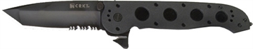 Picture of CRKT Tanto Flipper Knife (3.75" Black Serr) M16-14ZLEK