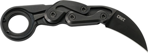 Picture of Columbia River Knife & Tool Provoke, 2.41" Folding Knife w/Kinematic Lock, D2 Steel, Black Titanium Nitride Finish, Plain Edge, 6061 Aluminum Handle 4040