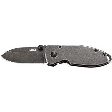 Picture of CRKT Squid Black Stonewash Knife 2-1/5" Drop Point Blade 2490KSC