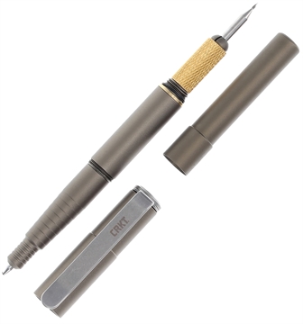 Picture of CRKT Collet Pen Silver Aluminum 5.43" OAL TPENWU