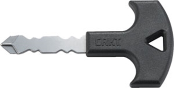 Picture of CRKT Williams Defense Key Matte Black 3CR13 Steel Includes Phillips Screwdriver 9705