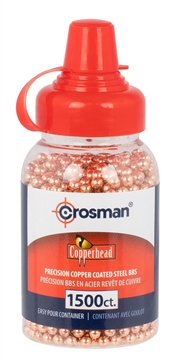 Picture of Crosman Copperhead .177 BB, 1500 BB's Per Bottle, Plastic Bottle 07370