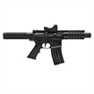 Picture of CROSMAN A4 FULL AUTO AIR PISTOL BB CO2 POWERED BLACK (2 UNIT CASE) CFAA4PX