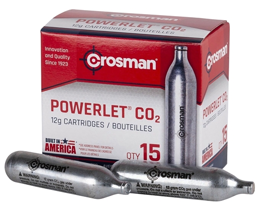 Picture of CROSMAN 12G POWERLET CO2 CARTRIDGE 15CT (6 UNIT CASE) C2315