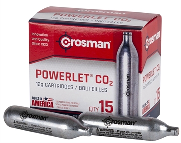 Picture of CROSMAN 12G POWERLET CO2 CARTRIDGE 15CT (6 UNIT CASE) C2315