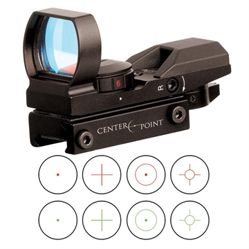 Picture of Crosman Center Point Red/Green Dot Sight - 1x32mm Multi-Reticle (40 combos) - Matte 70301