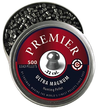 Picture of Crosman Premier Ultra Magnum 22 Lead Domed Pellet 500/Tin LDP22