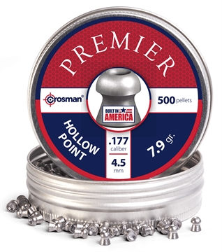 Picture of Crosman Premier Hollow Point 177 Lead Hollow Point 500/Tin LHP77