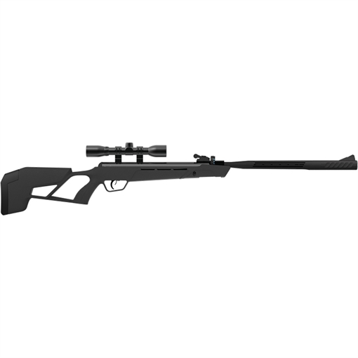Picture of Crosman Mag Fire Rifle, Air Rifle, 22 Caliber, 975 Feet Per Second, 15" Barrel, Black, Synthetic Stock, 10Rd CMM2SXS