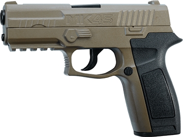 Picture of Crosman , CO2 Pistol, .177BB, 480FPS, 20 Round BB Capacity, Flat Dark Earth MK45