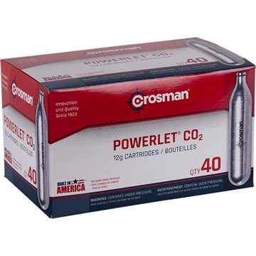 Picture of CROSMAN POWERLETS POWERLET CO2 40-PACK (6 UNIT CASE) 23140