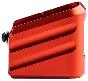 Picture of Cross Armory Magazine Extension Fits Glock 17/22/31 Gen 1-5 Red Aluminum CRG+0MEG17RD