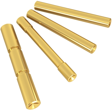 Picture of Cross Armory 4 Pin Set Dimpled Compatible w/Glock Gen4 Gold 4140 Steel Pistol CRG4PSGD