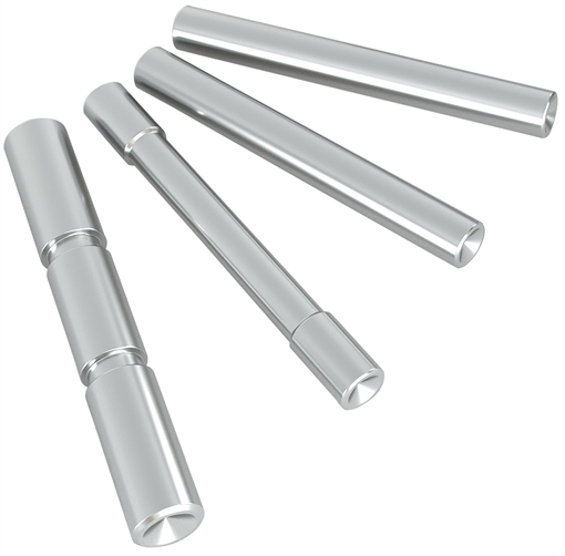Picture of Cross Armory 4 Pin Set Silver 4140 Steel for Most Glock Gen4 CRG4PSSV