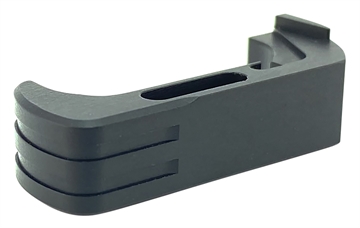 Picture of Cross Armory Mag Catch Extended Compatible w/Glock Gen4-5 Black Anodized Aluminum CRG5MCBK