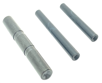 Picture of Cross Armory 3 Pin Set Dimpled Compatible w/Glock 17/19/26/34 Gen5 Black Steel CRG5PSBK