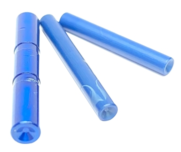 Picture of Cross Armory 3 Pin Set Dimpled Compatible w/Glock 17/19/26/34 Gen5 Blue Steel CRG5PSBL