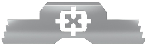 Picture of Cross Armory Slide Lock Extended Silver 4140 Steel for Glock Gen1-5 P80 CRG5SLSV