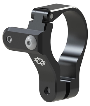 Picture of Cross Armory Stock Lock Converter Allows you to Convert your Adjustable Stock to a Fixed Version; made of 7075-T6 Aluminum with Black Finish for AR-15, M4 CRSL