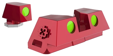 Picture of CROSS FIBER OPTIC STD HEIGHT GLK RED CRGSS-RD