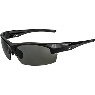 Picture of Crossfire Crossfire Fire Streak Premium Shooting Glasses Black/Smoke XFFS-1020C