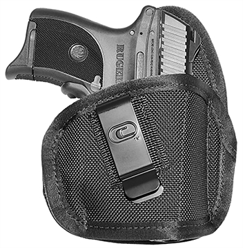 Picture of Crossfire Shooting Gear The Tempest Laser IWB Size 02 Black Ballistic Nylon Belt Clip Fits Subcompact 2-2.50" Barrel Right Hand CRFTPSTLSRSA1S2R