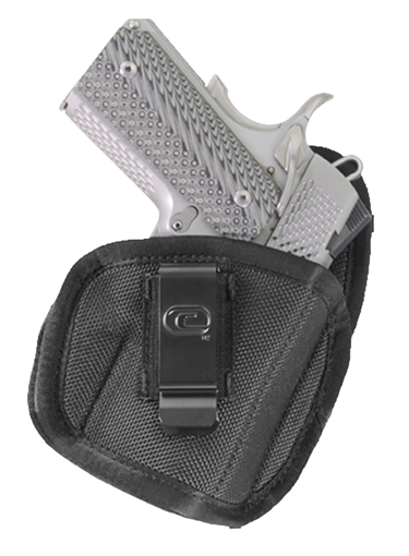 Picture of Crossfire Shooting Gear The Tempest IWB Black Ballistic Nylon Belt Clip Fits Compact 3-3.50" Barrel Right Hand CRFTPSTSA1C3R