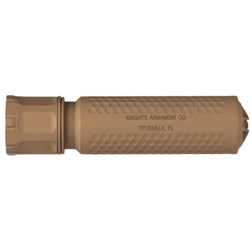Picture of Knights Armament CRS-2 5.56 NATO QD RIFLE SUPPRESSOR W/QDC FLASH HIDER FDE 122335-FDE