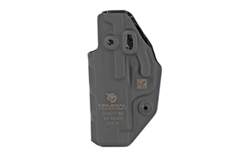 Picture of Crucial Concealment Covert IWB, Inside Waistband Holster, Ambidextrous, Kydex, Black, Fits Sig Sauer P365XL 1113
