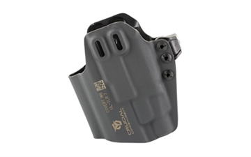 Picture of Crucial Concealment Covert IWB, Inside Waistband Holster, Ambidextrous, Kydex, Matte Finish, Black, Universal Fit for Streamlight TLR-7 A/X/HL-X 1399