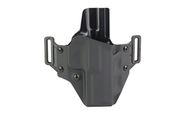 Picture of Crucial Concealment Covert OWB, Outside Waistband Holster, Right Hand, Fits FN 509/545/510, Kydex, Black 1311