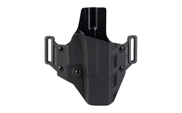 Picture of Crucial Concealment Covert OWB, Outside Waistband Holster, Right Hand, Kydex, Black, Fits Glock 17 1000