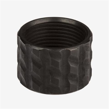 Picture of Crux Ordinance 1/2-28 Blackened Stainless Steel Thread Protector CRUX-CG-102B