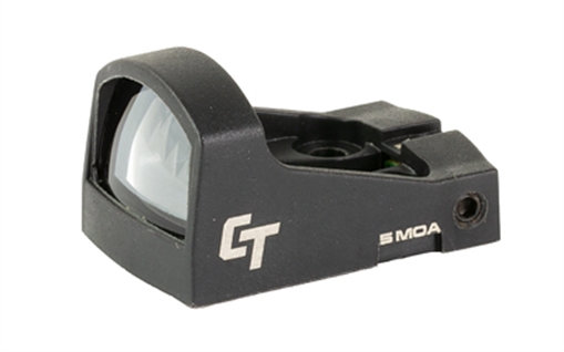 Picture of Crimson Trace CTS-1520 Dovetail Mount Combo Kit Matte Black 1x 5 MOA Red Dot Glock/S&W M&P 0130000201