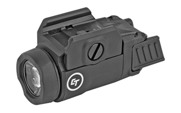 Picture of Crimson Trace Corporation Rail Master Tactical Light, Compact Size, Fits 1913 Picatinny Rail, 200 Lumen White Light, Polymer Housing, Black Finish 01-00010 0100010