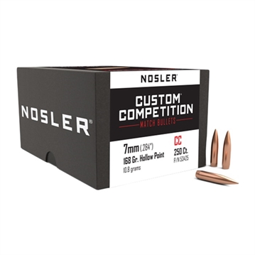Picture of Nosler Custom Competition Bullets 7mm .284" 168 gr HPBT 250/ct 53425