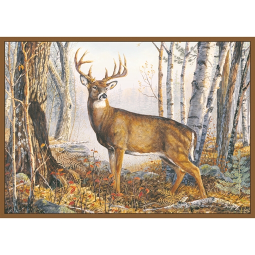 Picture of Custom Printed Rugs Custom Printed Rug Deer WHITETAIL