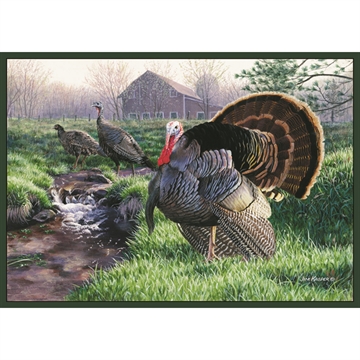 Picture of Custom Printed Rugs Custom Printed Rug Wild TURKEY