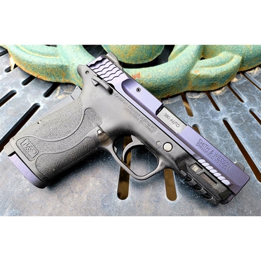 Picture of Smith & Wesson S&W EZ380 WITH SAFETY PISTOL FX MYSTIQUE PURPLE CERAKOTE NC3