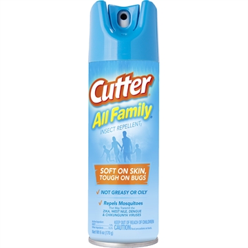 Picture of Cutter Cutter All Family Insect Repellent Aerosol 7% DEET 6 oz. HG-54055