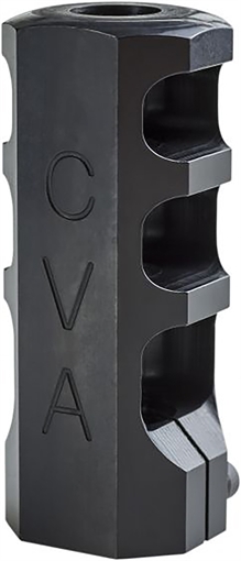 Picture of CVA Muzzle Brake Black Nitride with 3/4"-24 tpi Threads for 50 Cal CVA Paramount, Accura LR-X, Accura MR-X AC1726