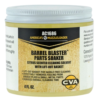 Picture of CVA Barrel Blaster Parts Soaker Removes Fouling 4 oz Liquid AC1686