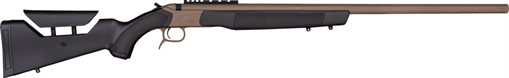 Picture of CVA Accura LR-X 50 Cal 209 Primer 30" Flat Dark Earth Nitride Cerakote Fluted Threaded Barrel, Picatinny Rail Receiver, Black Adj Comb Synthetic Stock PR3211NM