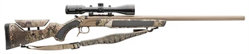 Picture of CVA CVA Accura LR-X Muzzleloader Package 50 Cal/330 ELR 30 in. FDE/Black w/ Scope PR3211NSCP