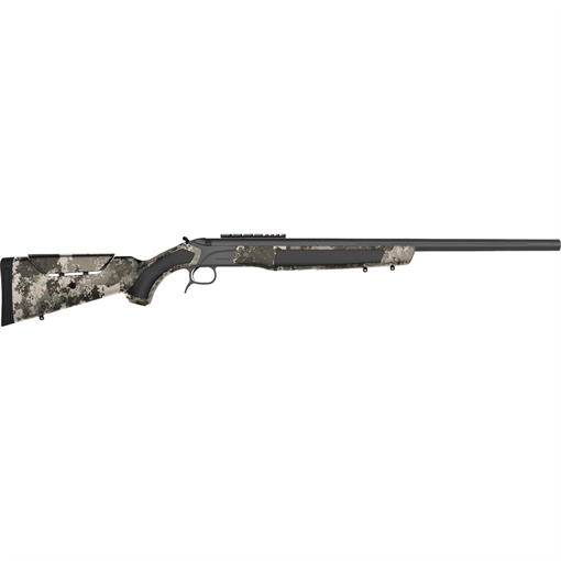 Picture of CVA Accura MR-X 45 Cal 209 Primer 26" Fluted TB Sniper Gray Cerakote Rec/Barrel Fixed w/Adjustable Comb Veil Alpine Stock Includes PalmSaver Ramrod & Quake CLAW Sling PR3222NM