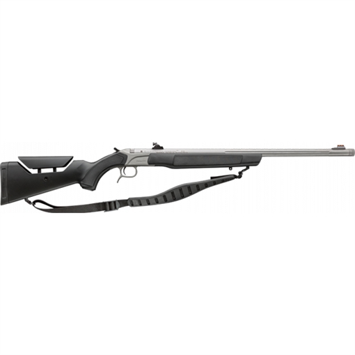 Picture of CVA Accura MR-X 50 Cal 26", Matte Stainless Barrel/Rec, Black Soft Touch Stock, William Peep Sight, Carbon Fiber Ramrod PR3241S