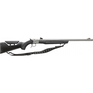 Picture of CVA Accura MR-X 50 Cal 26", Matte Stainless Barrel/Rec, Black Soft Touch Stock, William Peep Sight, Carbon Fiber Ramrod PR3241S