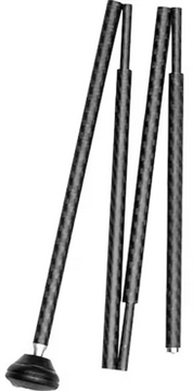 Picture of CVA MUZZLELOADING CARBON FIBER COLLAPSIBLE RAMROD PARAMOUNT.ACCURA LRX/MRX 40-50 CAL ( 3 PER CASE ) AC1747