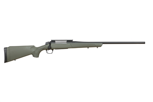 Picture of CVA Cascade XT 35 Whelen 3+1 22" Graphite Black Cerakote Fluted Threaded Barrel, Graphite Black Cerakote Picatinny Rail, Fixed OD Green w/Black Webbing Synthetic Stock, Right Hand CR3993G