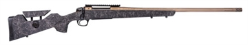Picture of CVA Cascade Long Range Hunter, Bolt Action Rifle, 308 Winchester, 22" Threaded Barrel, 5/8x24, Cerakote Finish, Smoked Bronze, Synthetic Stock, Black with Smoked Bronze Web, 20 MOA Picatinny Rail, 1 Magazine, 4 Rounds CR3953F